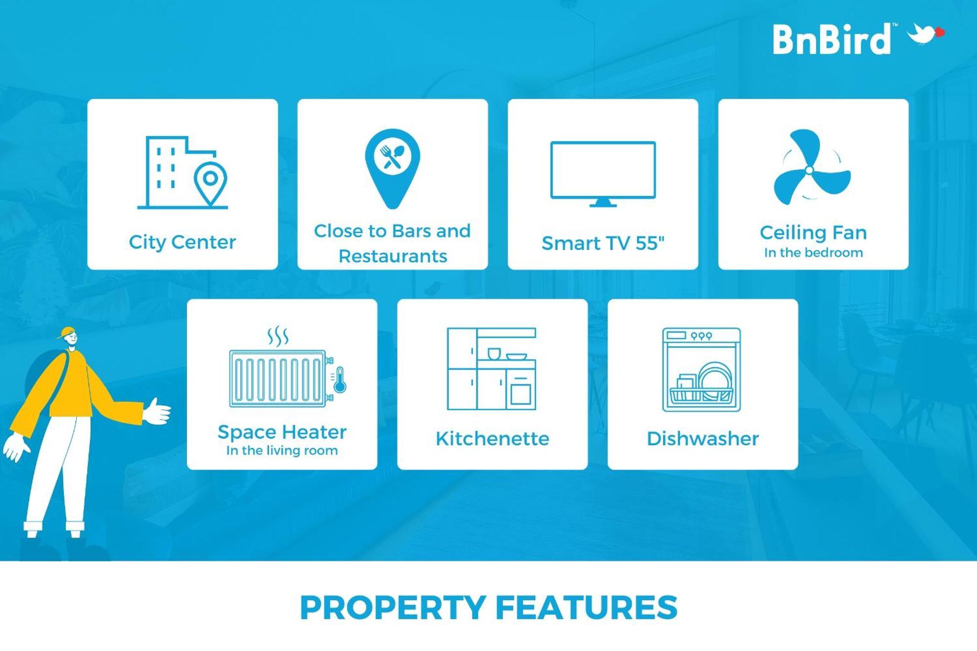 Inspiring City Center 1Br Apartment 波尔图 外观 照片